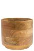 Helle bloempot hout 16cm